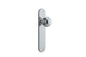 Iver Guildford Door Knob Oval Latch Pair, Passage Kit, Privacy Kit , Entrance Kit with High Security Lock -Polished Chrome