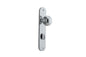 Iver Guildford Door Knob Oval Latch Pair, Passage Kit, Privacy Kit , Entrance Kit with High Security Lock -Polished Chrome