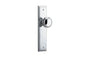 Iver Paddington  Door Knob Stepped Latch Pair, Passage Kit, Privacy Kit , Entrance Kit with High Security Lock - Polished Chrome