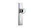 Iver Paddington  Door Knob Stepped Latch Pair, Passage Kit, Privacy Kit , Entrance Kit with High Security Lock - Polished Chrome