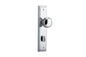 Iver Paddington  Door Knob Stepped Latch Pair, Passage Kit, Privacy Kit , Entrance Kit with High Security Lock - Polished Chrome