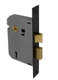 Windsor Premium NZ 45mm 3 Lever Mortice Lock (65mm Case) - Available in 5 Colours : Matt Black ,Chrome Plated ,Polished Brass ,Powder Coat & Powder Coat Antique Bronze