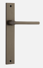 Iver Baltimore Door Lever 10702 Rectangular Backplate Signature Brass - Passage ,Privacy & Entrance