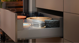 Blum Merivobox Kitset Pull-out - Single Gallery E Height 209mm (M + gallery) - 40kg & 70kg  Length Available in 6 sizes : 270mm ,350mm ,400mm ,450mm ,500mm & 550mm - Silk White