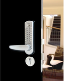 YALE DIGITAL ENTR SET LVR HDL 60MM SATIN CHROME