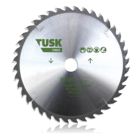 Tusk Heavy Duty Timber Tungsten Carbide Blades - 260mm x 60T ,305mm x 40T,60T ,80T & 100T
