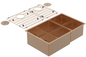 BURNS & FERALL ZOMODO PVD DOUBLE SINK & GRID LEFT HAND / RIGHT HAND - BLACK PEARL ,EUREKA GOLD & RIO BRONZE