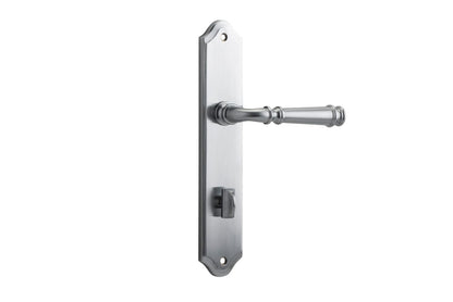 Iver Verona Door Lever Shouldered Latch Pair, Passage Kit, Privacy Kit , Entrance Kit with High Security Lock -Brushed Chrome