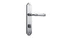 Iver Verona Door Lever Shouldered Latch Pair, Passage Kit, Privacy Kit , Entrance Kit with High Security Lock -Brushed Chrome