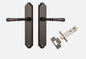 Iver Verona Door Lever 10718 Shouldered Backplate Signature Brass - Passage ,Privacy & Entrance
