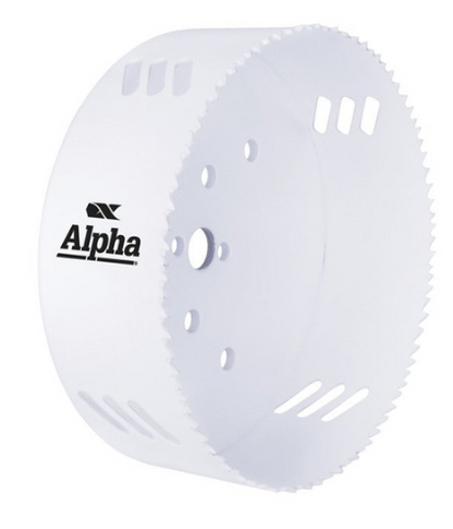 Trucut Heavy Duty Alpha Holesaw - Bi Metal - 127mm ,140mm ,146mm ,152mm ,160mm ,168mm ,177mm ,185mm ,200mm ,210mm & 250mm