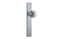 Iver Guildford Door Knob Rectangular Latch Pair, Passage Kit, Privacy Kit , Entrance Kit with High Security Lock -Brushed Chrome