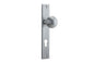 Iver Guildford Door Knob Rectangular Latch Pair, Passage Kit, Privacy Kit , Entrance Kit with High Security Lock -Brushed Chrome