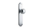 Iver Paddington  Door Knob Shouldered Latch Pair, Passage Kit, Privacy Kit , Entrance Kit with High Security Lock - Brushed Chrome