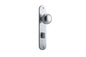 Iver Paddington  Door Knob Oval Latch Pair, Passage Kit, Privacy Kit , Entrance Kit with High Security Lock - Brushed Chrome