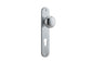 Iver Cambridge Door Knob Oval Concealed Fix Pair, Passage Kit, Privacy Kit , Entrance Kit with High Security Lock - Brushed Chrome