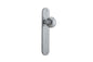Iver Guildford Door Knob Oval Latch Pair, Passage Kit, Privacy Kit , Entrance Kit with High Security Lock -Brushed Chrome