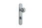 Iver Guildford Door Knob Oval Latch Pair, Passage Kit, Privacy Kit , Entrance Kit with High Security Lock -Brushed Chrome