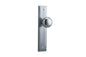 Iver Cambridge Door Knob Stepped Latch Pair, Passage Kit, Privacy Kit , Entrance Kit with High Security Lock - Brushed Chrome