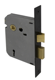 Windsor Premium NZ 57mm 3 Lever Mortice Lock (78mm Case) - Available in 5 Colours : Matt Black ,Chrome Plated ,Polished Brass ,Powder Coat & Powder Coat Antique Bronze
