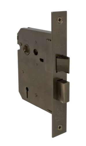 Windsor Premium NZ 57mm 3 Lever Mortice Lock (78mm Case) - Available in 5 Colours : Matt Black ,Chrome Plated ,Polished Brass ,Powder Coat & Powder Coat Antique Bronze