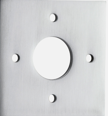 Iver Adaptor Plate Rose Square Available in 9 colours : Polished Brass ,Signature Brass ,Matt Black ,Polished Chrome ,Brushed Chrome ,Distressed Nickel ,Polished Nickel , Satin Nickel  & Brushed Brass