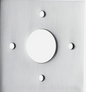 Iver Adaptor Plate Rose Square Available in 9 colours : Polished Brass ,Signature Brass ,Matt Black ,Polished Chrome ,Brushed Chrome ,Distressed Nickel ,Polished Nickel , Satin Nickel  & Brushed Brass