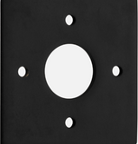 Iver Adaptor Plate Rose Square Available in 9 colours : Polished Brass ,Signature Brass ,Matt Black ,Polished Chrome ,Brushed Chrome ,Distressed Nickel ,Polished Nickel , Satin Nickel  & Brushed Brass