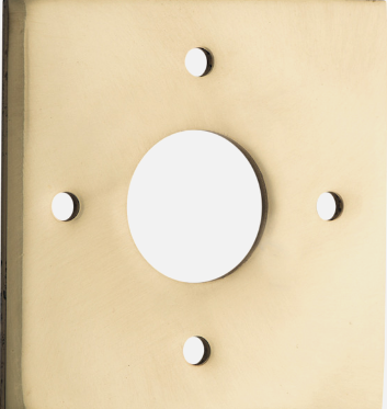 Iver Adaptor Plate Rose Square Available in 9 colours : Polished Brass ,Signature Brass ,Matt Black ,Polished Chrome ,Brushed Chrome ,Distressed Nickel ,Polished Nickel , Satin Nickel  & Brushed Brass