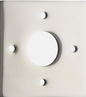 Iver Adaptor Plate Rose Square Available in 9 colours : Polished Brass ,Signature Brass ,Matt Black ,Polished Chrome ,Brushed Chrome ,Distressed Nickel ,Polished Nickel , Satin Nickel  & Brushed Brass