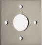 Iver Adaptor Plate Rose Square Available in 9 colours : Polished Brass ,Signature Brass ,Matt Black ,Polished Chrome ,Brushed Chrome ,Distressed Nickel ,Polished Nickel , Satin Nickel  & Brushed Brass