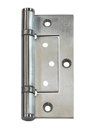 Lohala Hinge Stainless Steel 304 ,2BB Fast Fix 100mm x 2.5mm - Alum Fix & Wood Fix