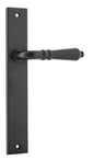 Iver Sarlat  Door Lever Rectangular Latch Pair, Passage Kit, Privacy Kit , Entrance Kit with High Security Lock -Matt Black