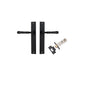 Iver Verona Door Lever Rectangular Latch Pair, Passage Kit, Privacy Kit , Entrance Kit with High Security Lock -Matt Black