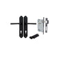 Iver Annecy Door Lever Shouldered Latch Pair, Passage Kit, Privacy Kit , Entrance Kit with High Security Lock -Matt Black