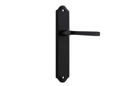 Iver Annecy Door Lever Shouldered Latch Pair, Passage Kit, Privacy Kit , Entrance Kit with High Security Lock -Polished Nickel