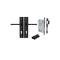 Iver Annecy Door Lever Shouldered Latch Pair, Passage Kit, Privacy Kit , Entrance Kit with High Security Lock -Matt Black