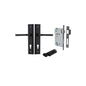 Iver Annecy Door Lever Shouldered Latch Pair, Passage Kit, Privacy Kit , Entrance Kit with High Security Lock -Matt Black