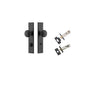 Iver Paddington  Door Knob Chamfered Latch Pair, Passage Kit, Privacy Kit , Entrance Kit with High Security Lock -Matt Black