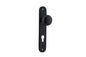 Iver Cambridge Door Knob Oval Concealed Fix Pair, Passage Kit, Privacy Kit , Entrance Kit with High Security Lock - Matt Black