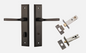 Iver Annecy Door Lever 10744 Stepped Backplate  Signature Brass - Passage ,Privacy & Entrance