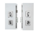 Windsor Premium NZ Mini Lever Entrance Lock Kit Square, 60mm Available in 5 Colours