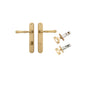 Iver Verona Door Lever Oval Latch Pair, Passage Kit, Privacy Kit , Entrance Kit with High Security Lock - Brushed Brass
