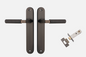 Iver Brunswick Door Lever 10768 Oval Backplate Signature Brass - Passage ,Privacy & Entrance