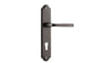 Iver Annecy Door Lever Shouldered Latch Pair, Passage Kit, Privacy Kit , Entrance Kit with High Security Lock -Distressed Nickel