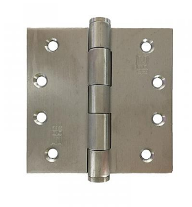 Lohala Hinge Stainless Steel 304 ,Heavy Duty 100mm x 100mm x 3.0mm & 100mm x 75mm x 3.0mm ,8mm Pin 3.5mm Clearance Fixed Button Pin Satin
