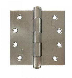 Lohala Hinge Stainless Steel 304 ,Heavy Duty 100mm x 100mm x 3.0mm & 100mm x 75mm x 3.0mm ,8mm Pin 3.5mm Clearance Fixed Button Pin Satin