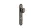Iver Cambridge Door Knob Oval Concealed Fix Pair, Passage Kit, Privacy Kit , Entrance Kit with High Security Lock - Distressed Nickel