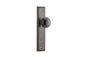 Iver Paddington  Door Knob Stepped Latch Pair, Passage Kit, Privacy Kit , Entrance Kit with High Security Lock - Distressed Nickel