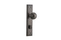 Iver Guildford Door Knob Stepped Latch Pair, Passage Kit, Privacy Kit , Entrance Kit with High Security Lock - Distressed Nickel